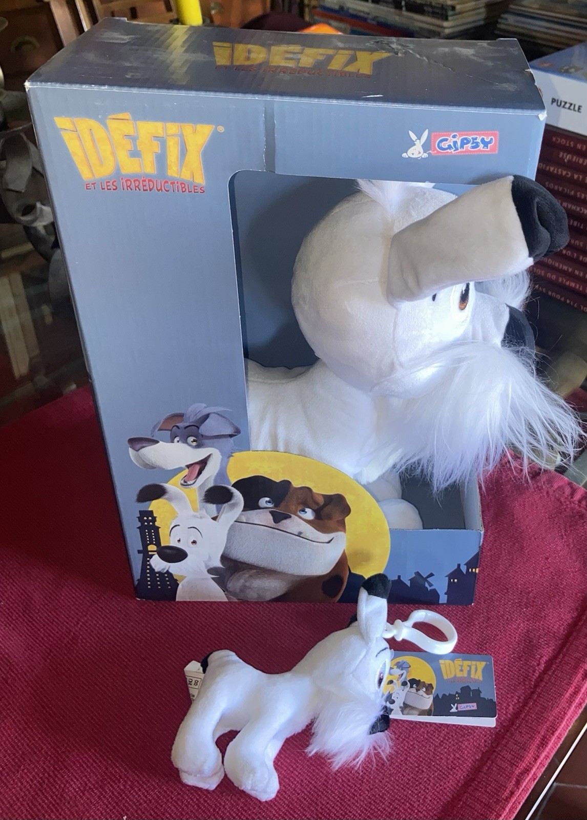 Peluche Gipsy Toys - Idefix E Gli Irreducibili - 30Cm - Nuova Nella Sua Scatola