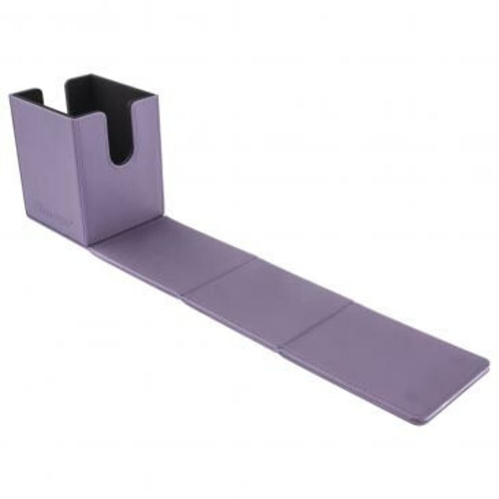 Ultra PRO - Vivid Alcove Flip Card Deck Box (Purple) - Stores & Protects Up To 1