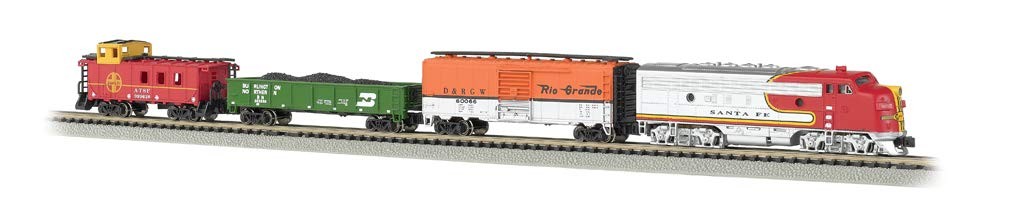 Bachmann Trains 24021 Super Chief Ready to Run Electric Train Set-N Scale