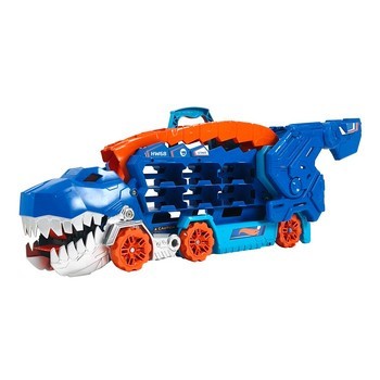Hot Wheels City T-Rex Mega Transporter Playset HNG50