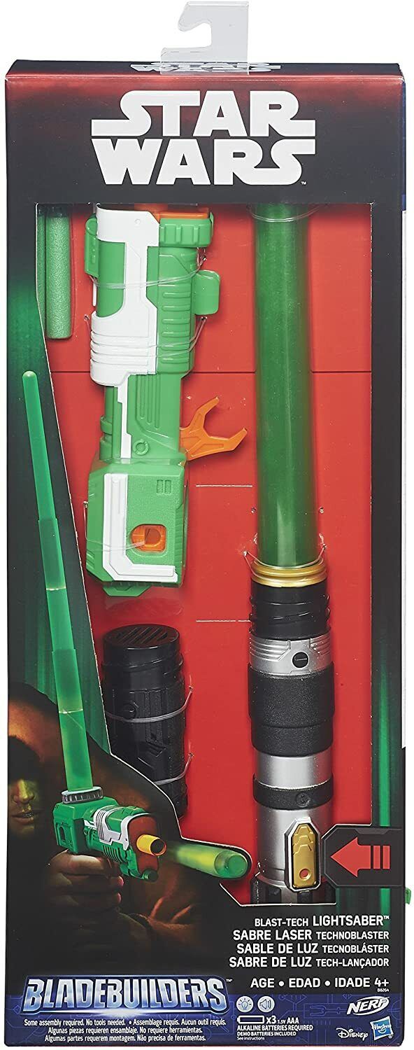 Hasbro Star Wars - B8264 - Bladebuilders laser nerf blaster integrato spada n...