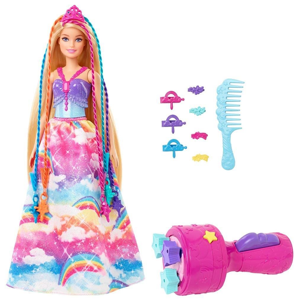 Barbie Dreamtopia Twist ‘n Style Princess Hairstyling Doll (11.5-in Blonde) with
