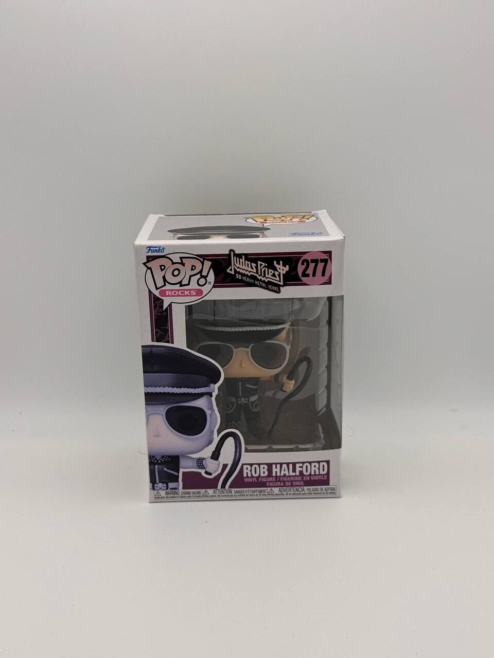 JUDAS PRIEST: FUNKO POP! ROCKS - ROB HALFORD (Vinyl Figure 277)