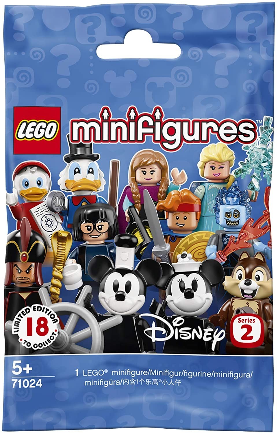 LEGO 71024 LEGO Minifigures Serie Disney 2 (1 BUSTINA)