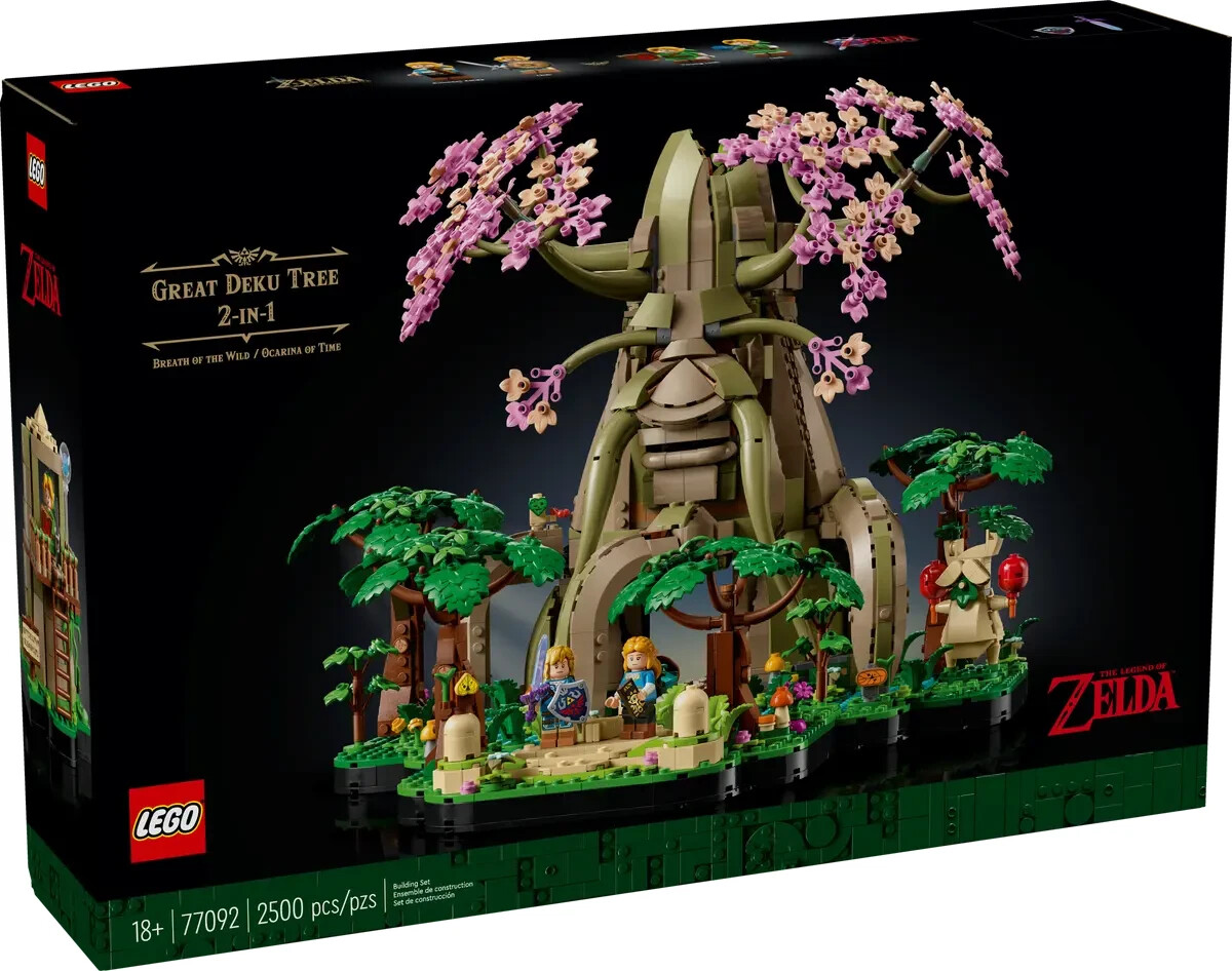 LEGO 77092 The Legend of Zelda Grande albero Deku 2-in-1 NUOVO SIGILLATO
