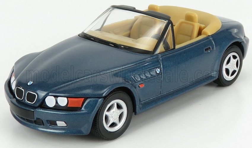BMW - Z3 SPIDER 1999 - 007 JAMES BOND - GOLDENEYE - BLUE MET - 1/36