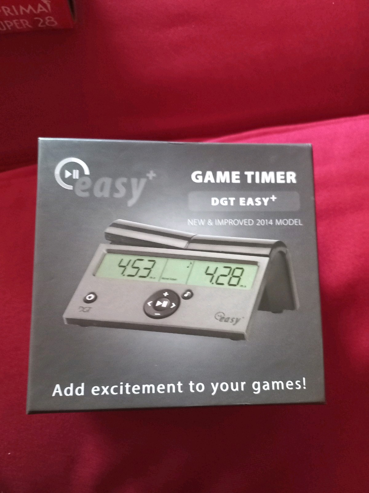 Orologio Digitale - DGT Easy Plus / + - NEU / NEW - Chess - OVP - Scacchi Nuovo