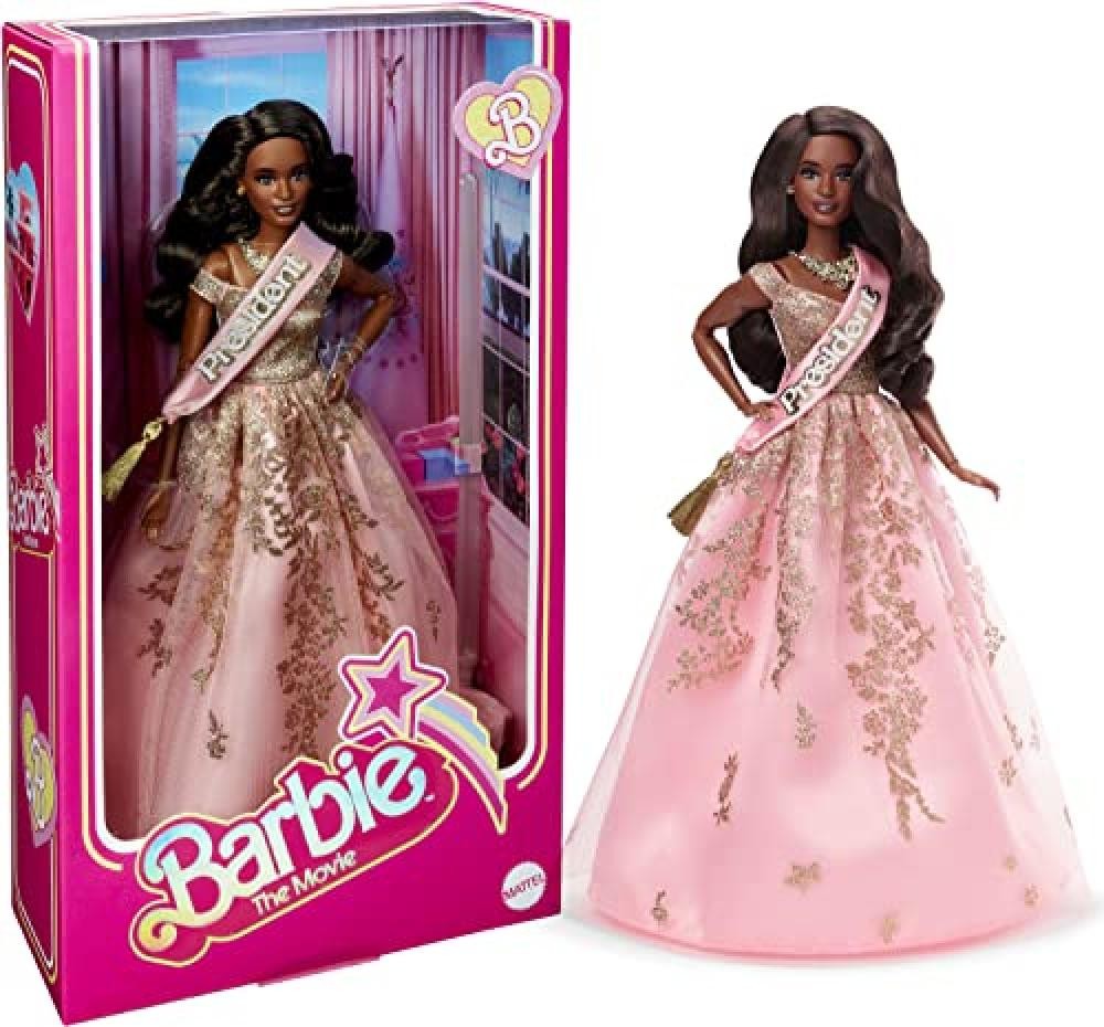 Barbie The Movie - Barbie Presidente, bambola del film Barbie da collezione con