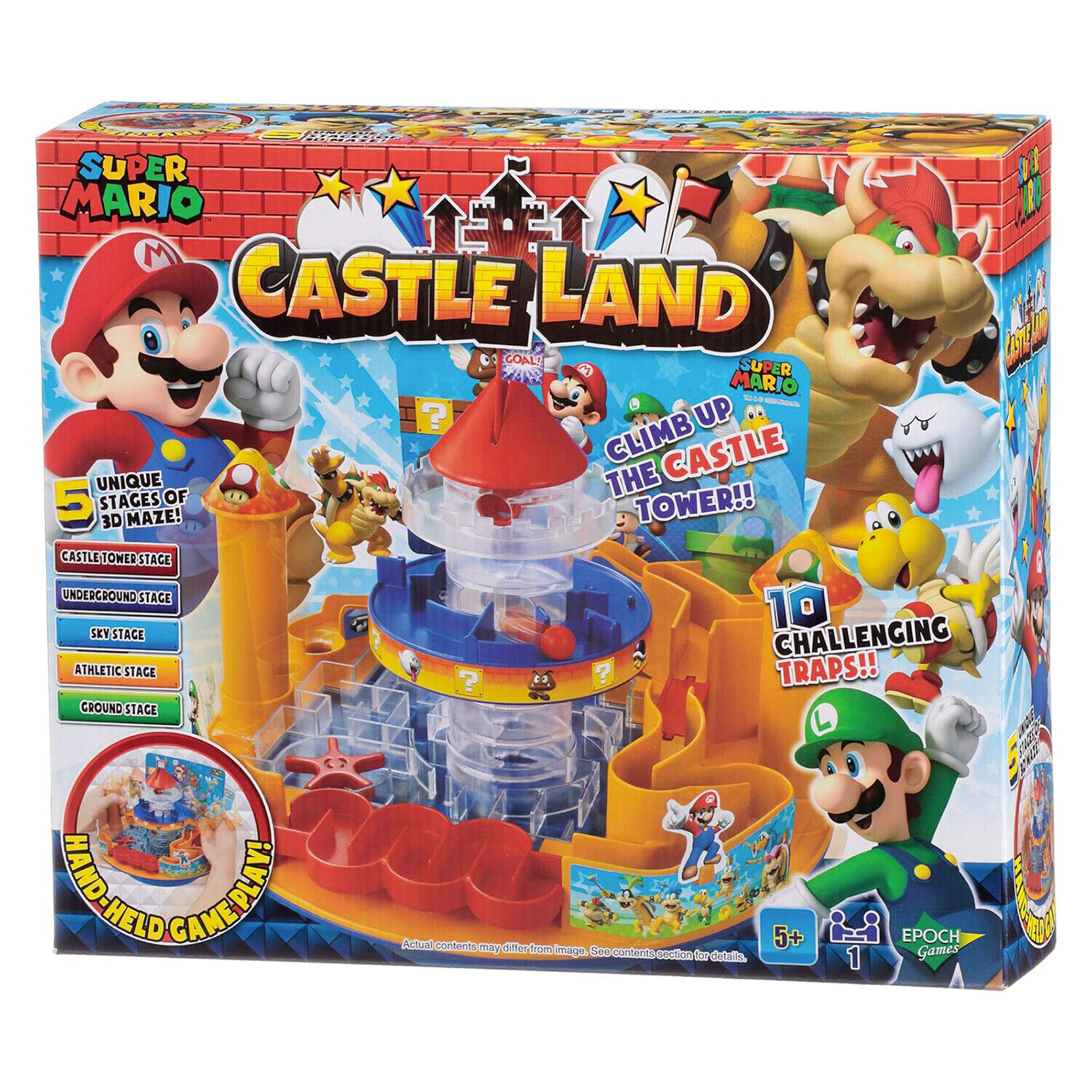 Super Mario Castle Land - Castello Labirinto EPOCH SUPER MARIO - X51272