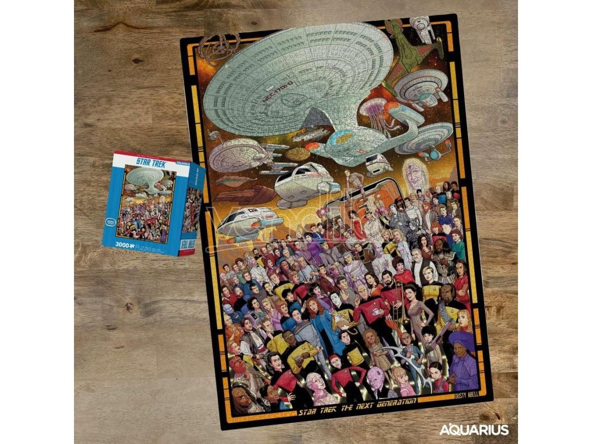 Star Trek Tng 3000  Pezzi Jigsaw Puzzle Puzzle Aquarius Ent