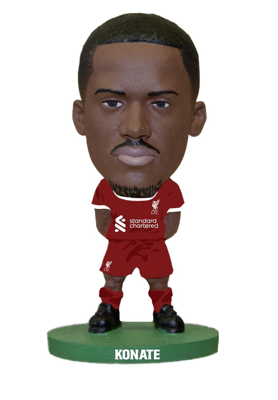 SoccerStarz - Liverpool Ibrahima Konate - Home Kit (2024 version)