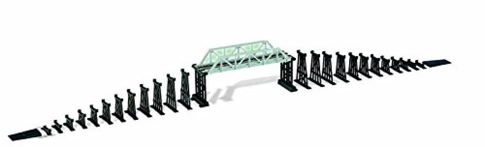Mehano F292 - Set Accessori per Trenini Elettrici: Ponte con Elementi di Sostegn