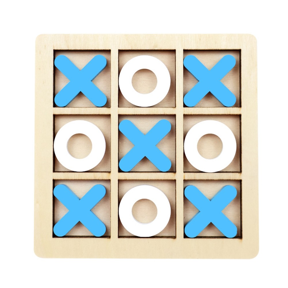 Tavola di Legno Gioco Tic- Toe XO Gioco da Tavolo Giocattolo  Fa9467