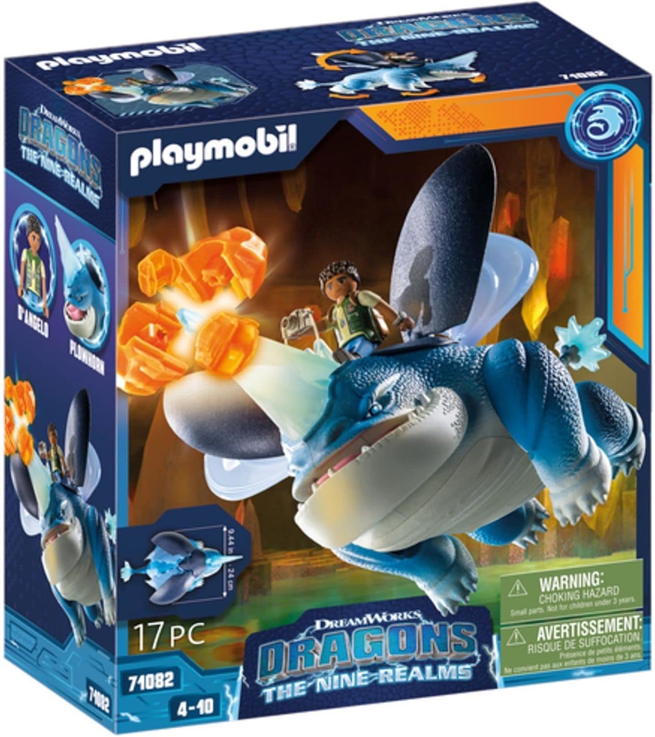 PLAYMOBIL DreamWorks Dragons 71082 Dragons, The Nine Realms 4 - 10 Y