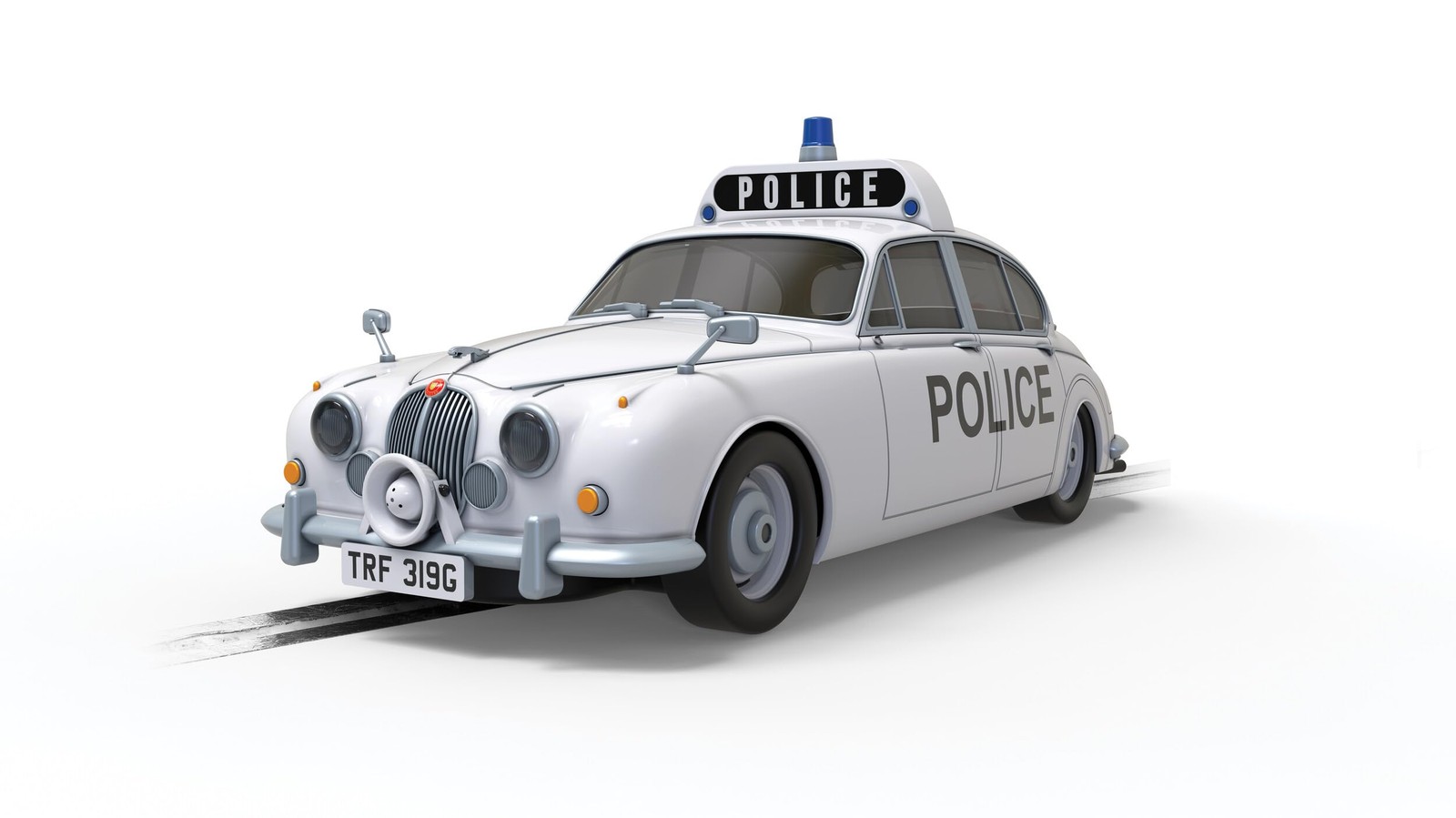 Scalextric Hornby Hobbies LTD C4420 Jaguar Mk2-Police Edition Slot-Cars Street a