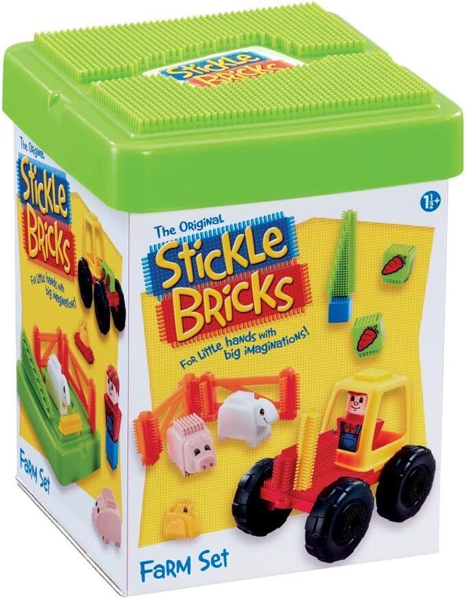 Nuovo Set Di Costruzione Stickle Bricks Fattoria