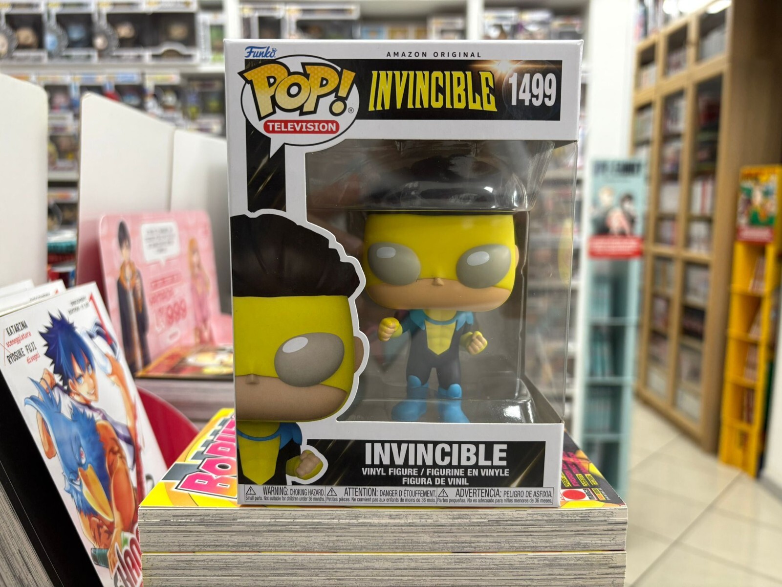 FUNKO POP! INVINCIBLE 1499 - INVINCIBLE - ORIGINAL VINYL + PROTECTOR
