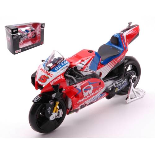 DUCATI DESMOSEDICI MOTOGP 2021 N.5 JOHANN ZARCO 1:18 Maisto Moto Modellino Nuovo