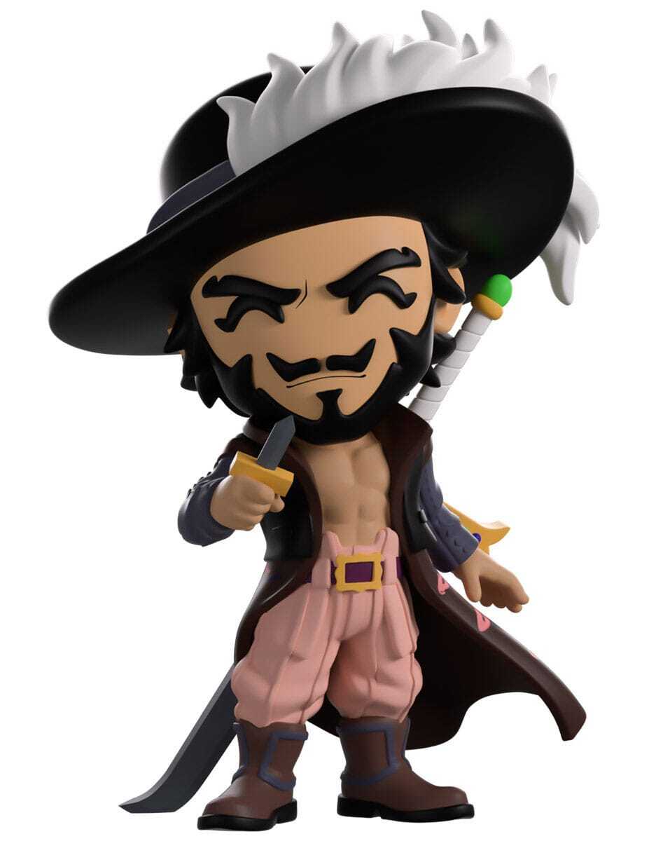 One Piece Vinile Figura Mihawk 12 Cm Youtooz