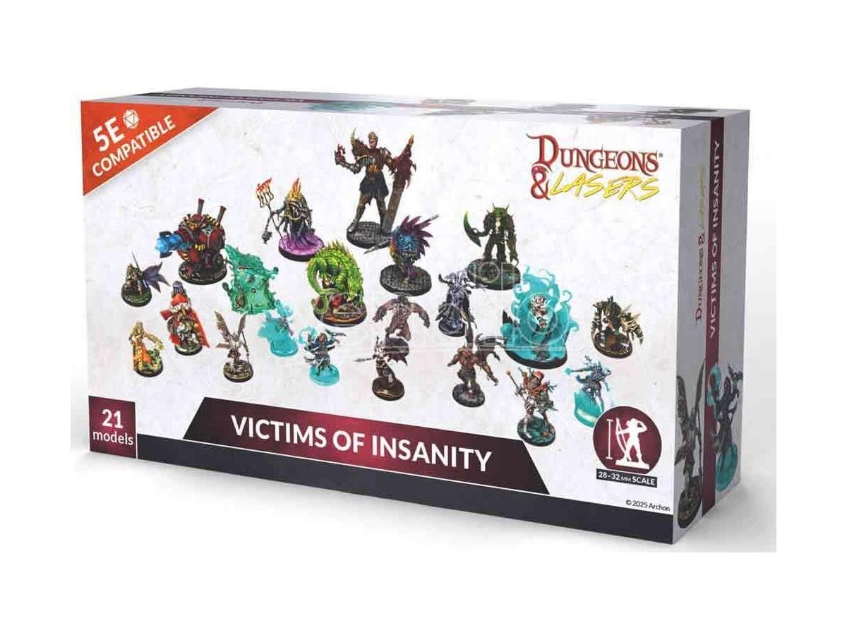 D&L VICTIMS OF INSANITY Miniature E Modellismo Archon Games