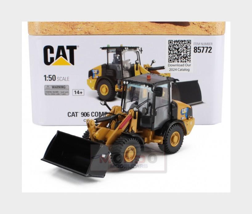 1:50 DM MODELS Caterpillar Cat906 Compact Electric Scraper Tractor Wheel DM85772