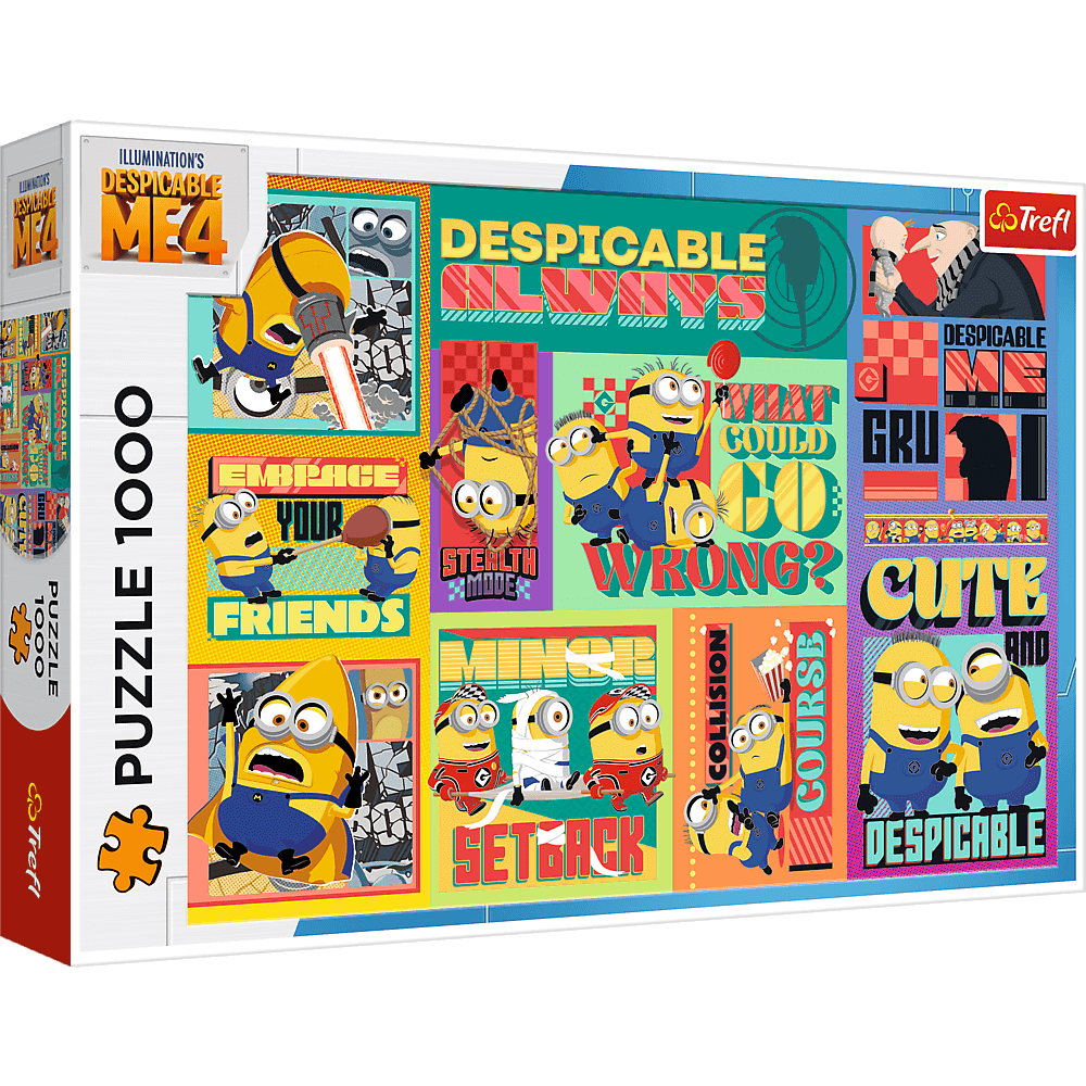 Puzzle 1000 Le folli avventure dei Minions 10820