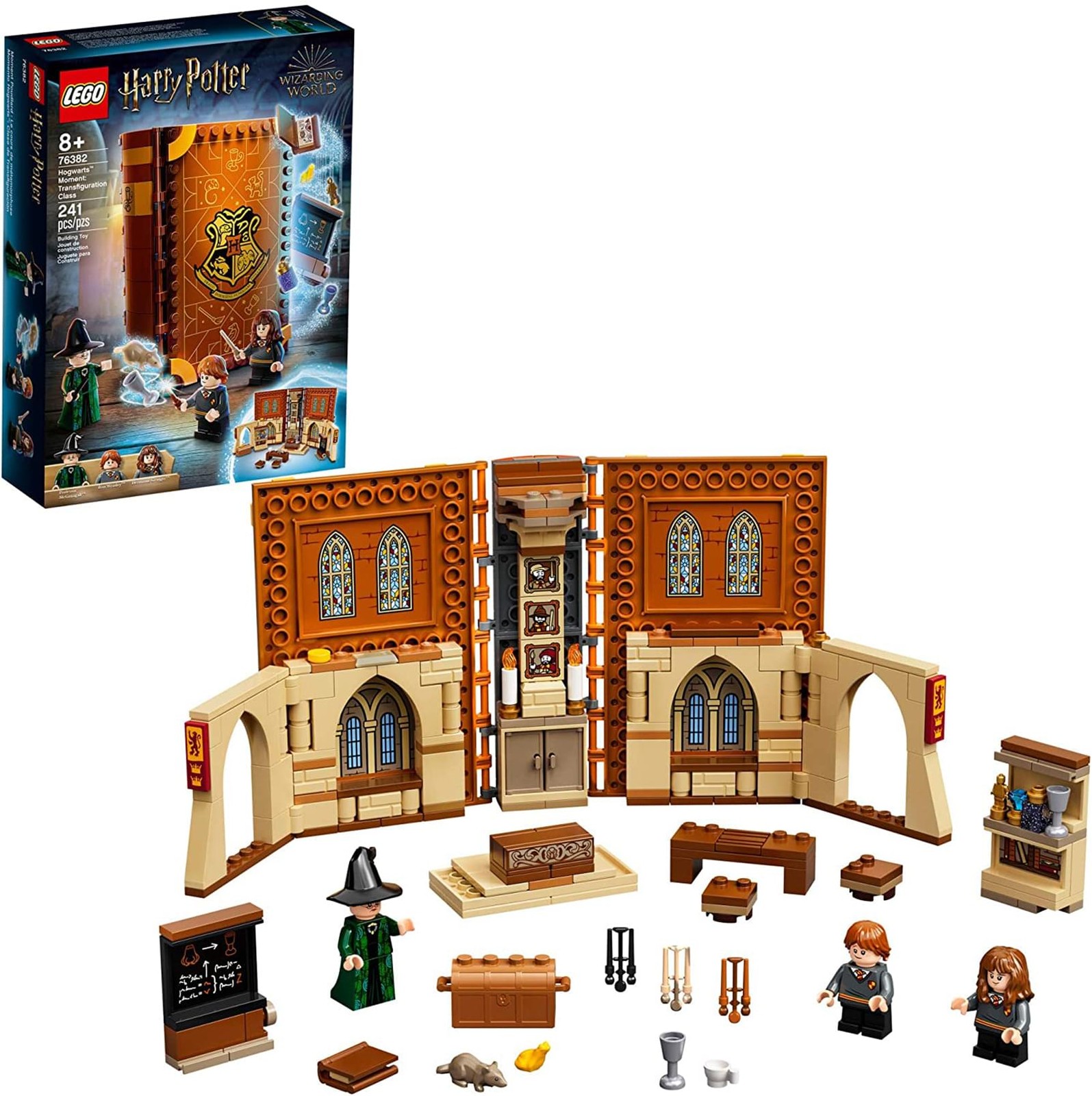 LEGO Harry Potter 76382 Hogwarts Moment: Trasformazione Classe Costruzione Kit
