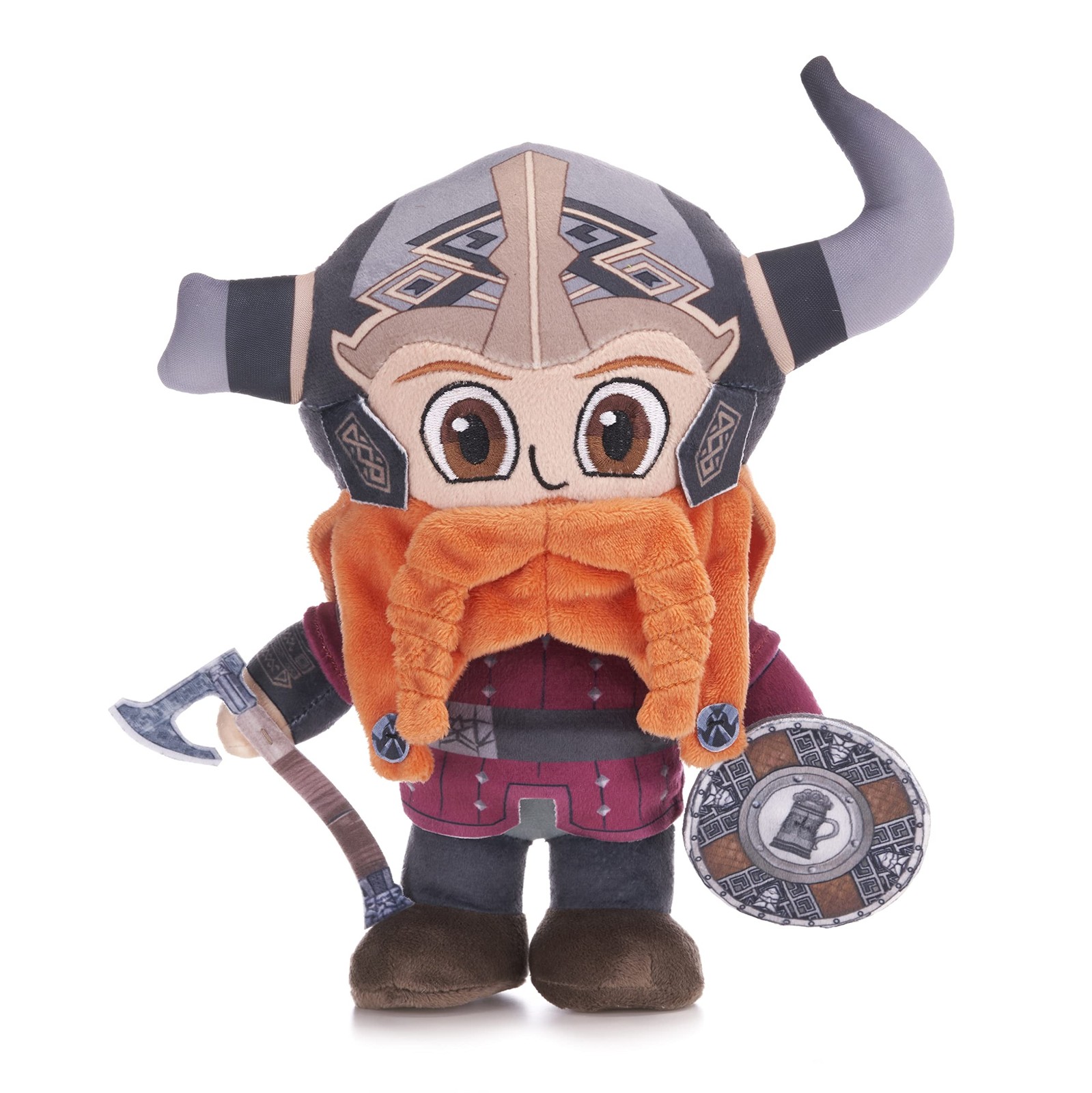 Posh Paws 2141B Dungeons and Dragons 10.5" (27cm) Bruenor Character Plush Soft T