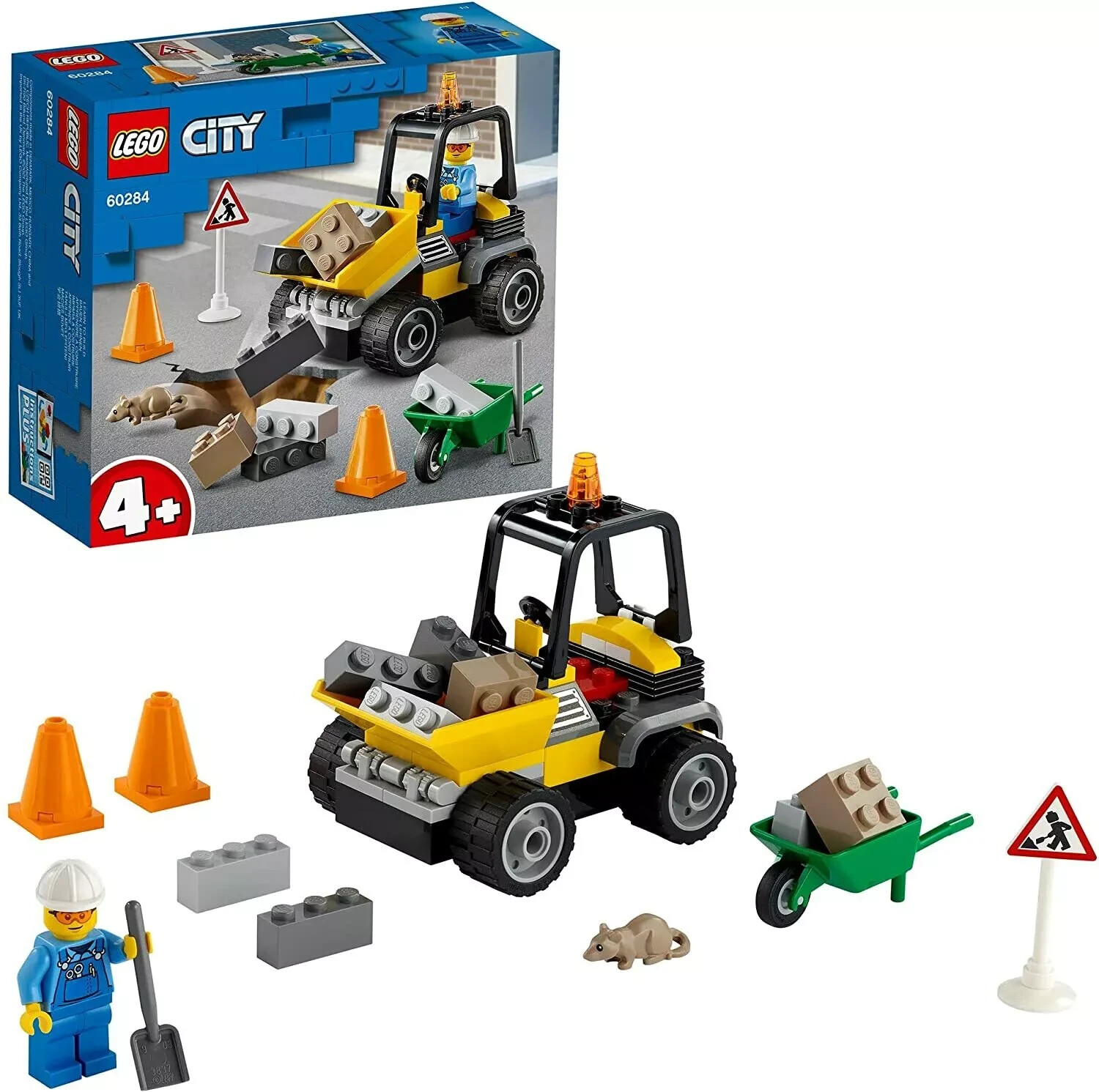 LEGO City costruzioni Super Veicoli Ruspa da Cantiere personaggio e accessori