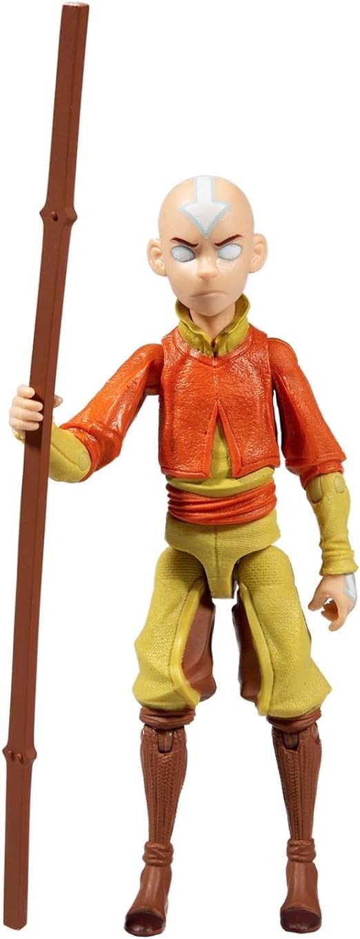 McFarlane Toys, Avatar the Last Airbender 5-inch Aang Action Figure, Collectible