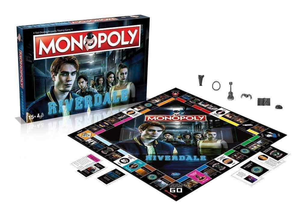 Winning Moves Riverdale Monopoly Board Game, Join Veronica, Archie, Jughead, Bet