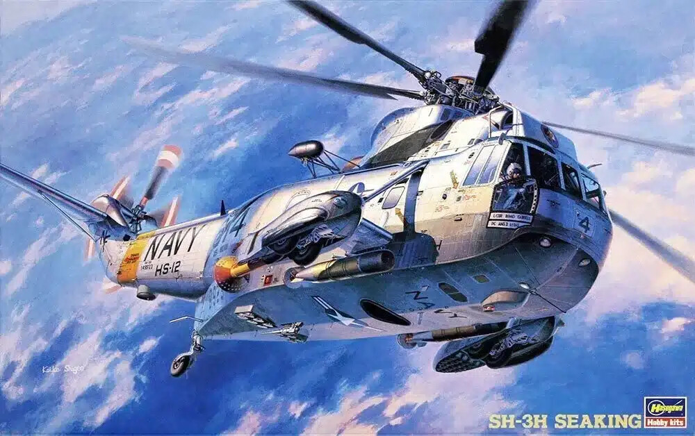 Hasegawa 07201 SH-3H Seaking Kit Montaggio 1/48
