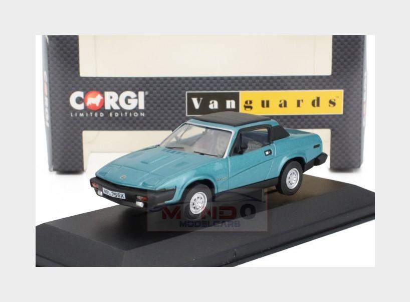 1:43 VANGUARDS Triumph Tr7 Fhc Coupe 1975 Light Blue Met VA10510