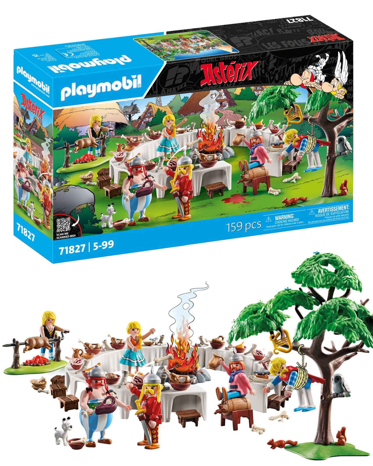 PLAYMOBIL   Asterix   Het Dorpsfeest   Asterix speelset   Asterix en Obelix   Av