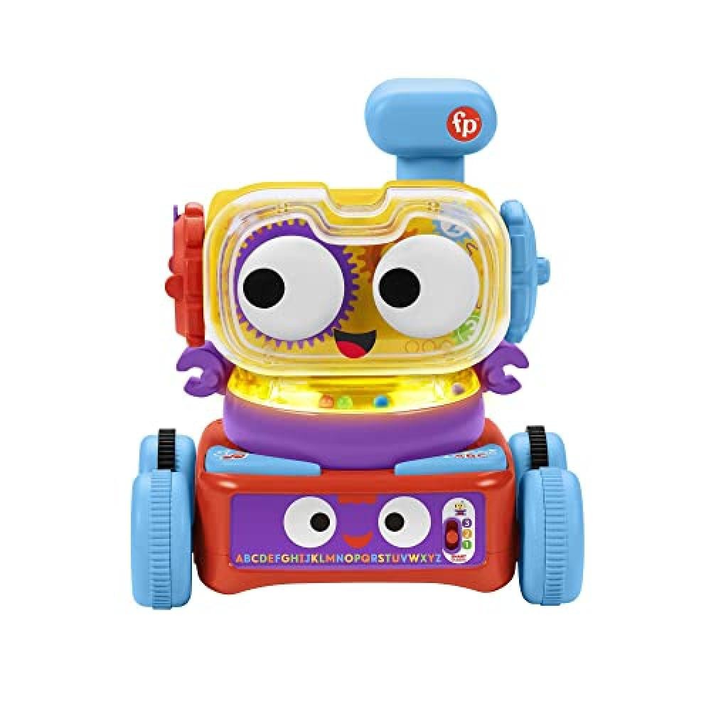 Fisher-Price 4-in-1 Ultimate Learning Bot, Electronic Activity Toy with Lights,