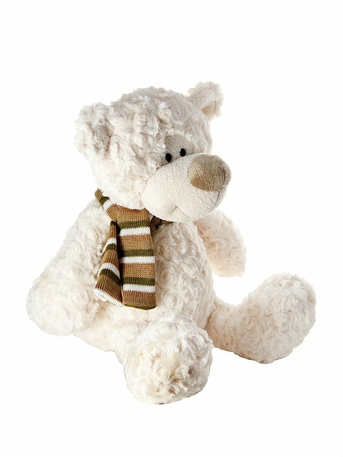 Mousehouse Gifts - Morbido pupazzo a forma di orsetto - 34 cm - crema - bambini