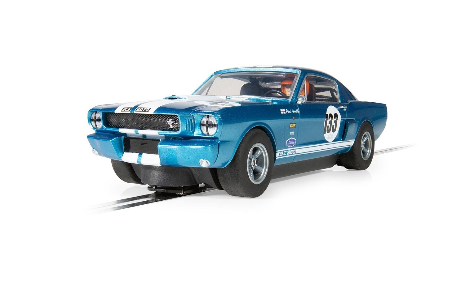 Shelby Mustang Gt350 - Paul Kenelly - Equipe Gts Slot Car Model SCALEXTRIC
