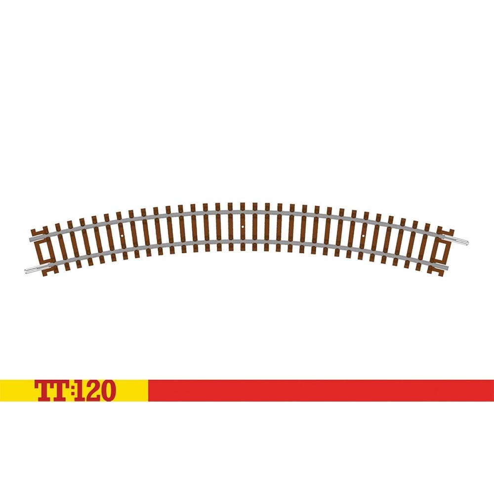 Hornby TT: 120 Modello Ferroviario TT8005 Curva - 3 ° Raggio Track Pezzi