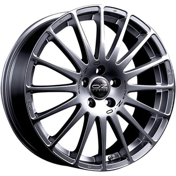 CERCHIO IN LEGA OZ RACING SUPERTURISMO GT PER OPEL ADAM 7X17 4X100 GRIGIO C 0XB