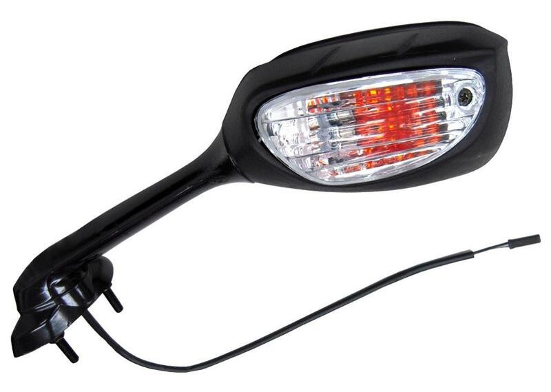 Specchietto retrovisore VICMA sinistro tipo originale - nero Suzuki GSXR600 / 75