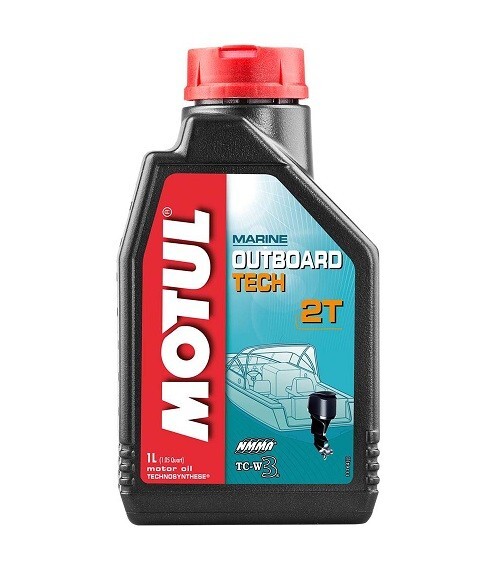 1 LITRO OLIO MOTUL OUTBOARD TECH 2T UNIVERSALE SUZUKI JOHNSON MERCURY YAMAHA