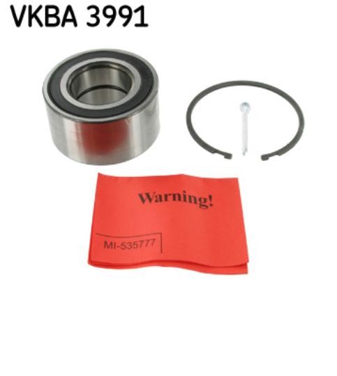 Kit cuscinetto ruota VKBA 3991 SKF per NISSAN