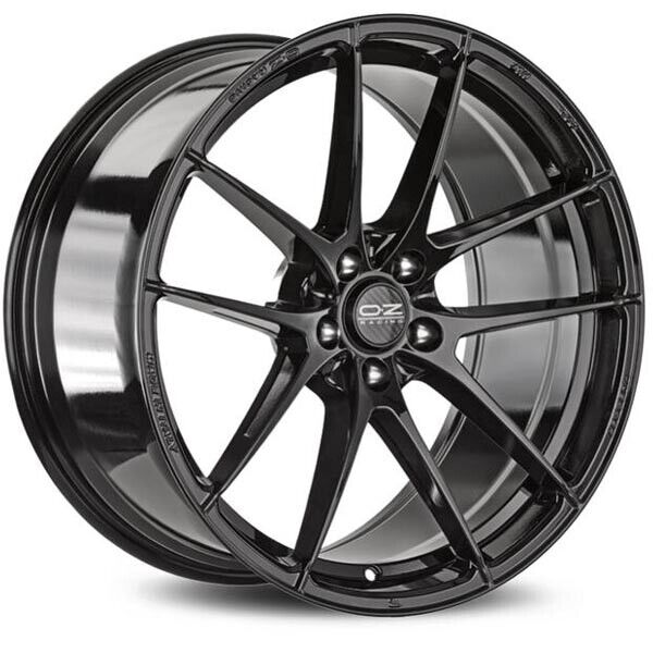 CERCHIO IN LEGA OZ RACING LEGGERA HLT PER FORD PUMA 8X19 5X108 GLOSS BLACK KED