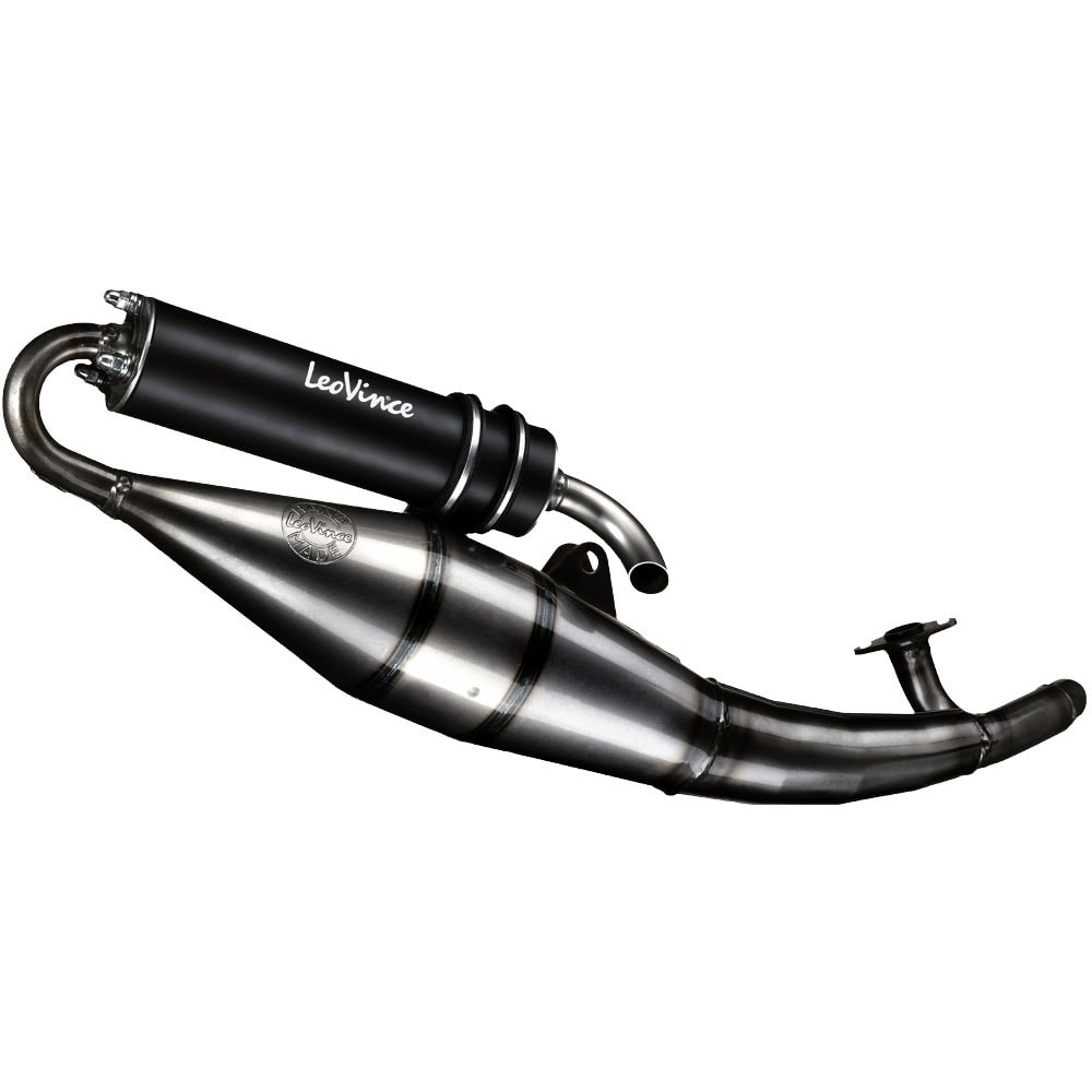 Scarico Completo Leovince HM Tt Nero Alu Kymco Agility 50 2 Rt 16 2010 > 2012