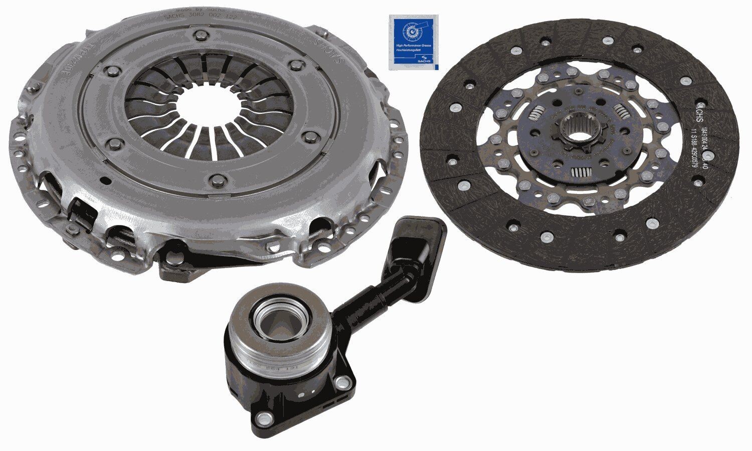 Kit frizione Sachs 3000 990 446 per FORD,FORD AUSTRALIA,VOLVO