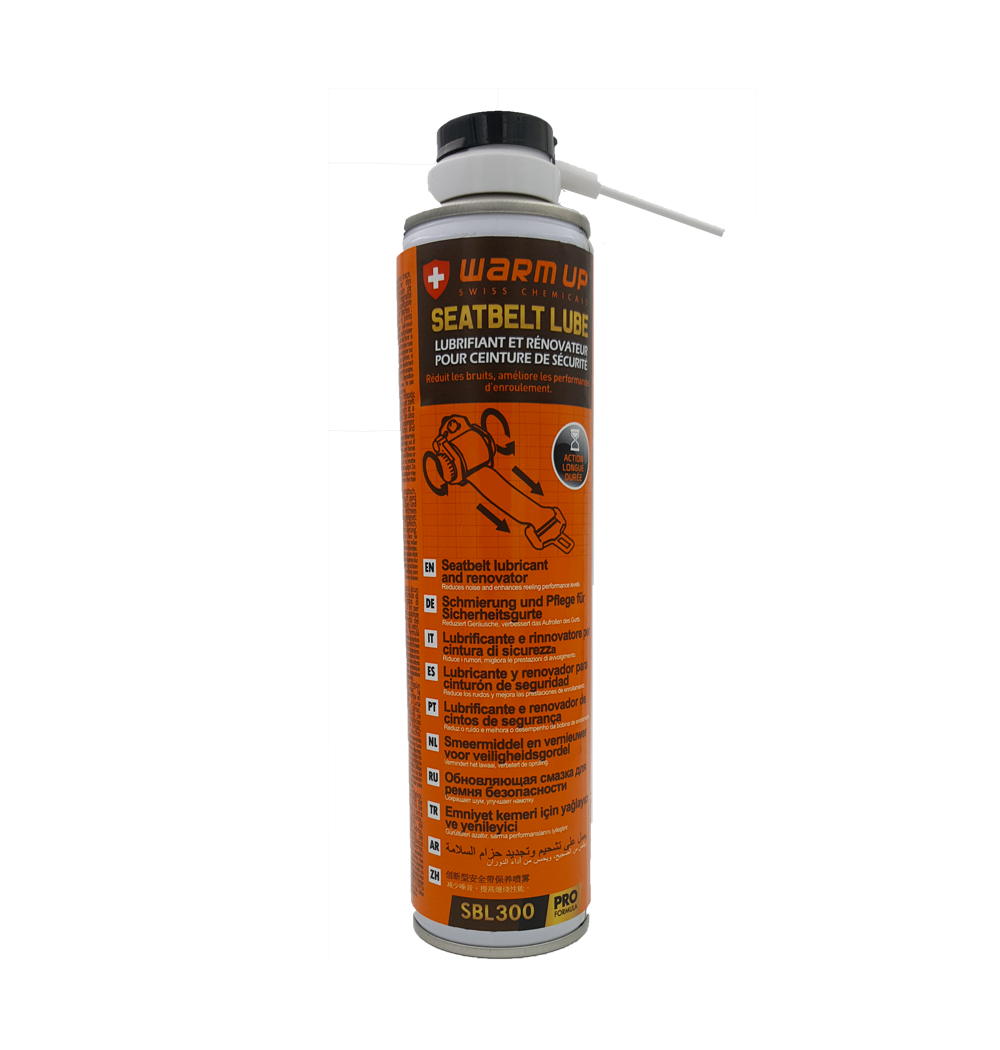 Lubrificante E Rinnovatore per Cintura Di Sicurezza, 300ml - Warm Up