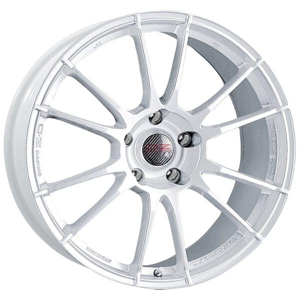 CERCHIO IN LEGA OZ RACING ULTRALEGGERA PER FIAT 500 CABRIO 7X17 4X100 WHITE N1X