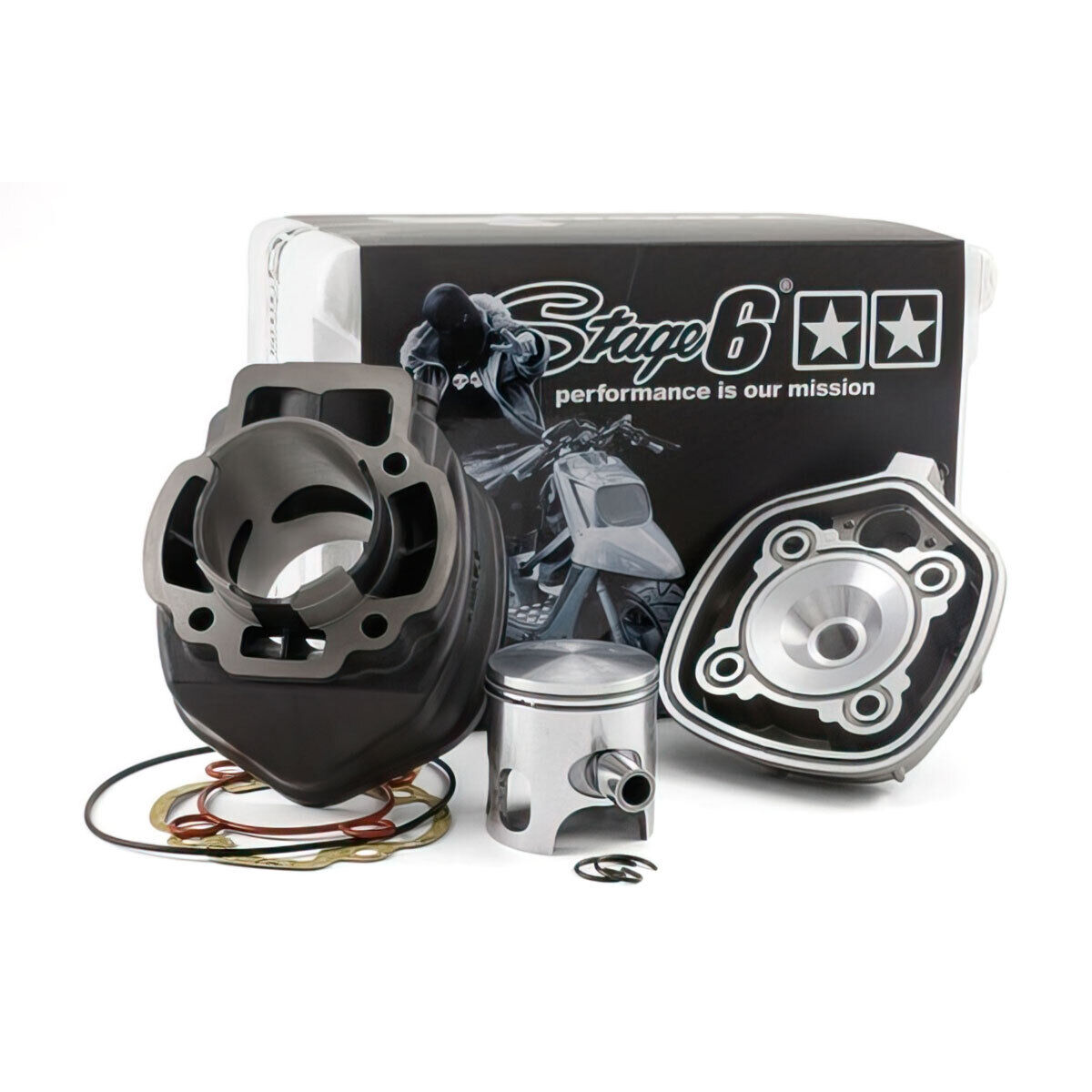 CILINDRO STAGE6 STREETRACE 70 SP.12 LC per APRILIA 50 SR RACING LC 1997-2001
