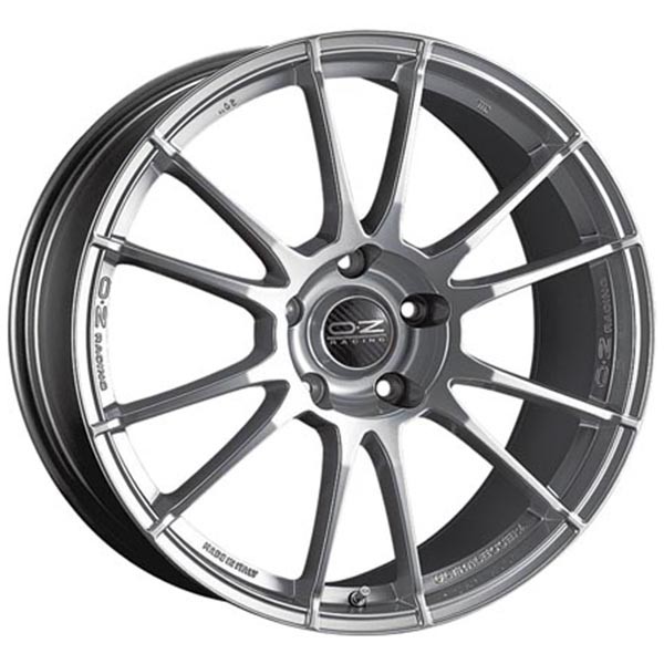 CERCHIO IN LEGA OZ RACING ULTRALEGGERA PER OPEL VECTRA 7X17 4X100 CHRYSTAL TITA