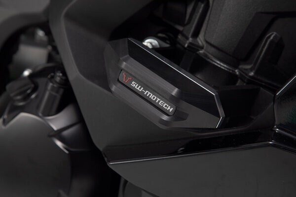 SW-MOTECH - KIT TAMPONI DI PROTEZIONE PER TELAIO NERO KAWASAKI NINJA 1000SX (19-
